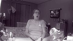 Teen Skips Homework for Bold Masturbation