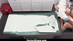 doctor checking the patients all holes are perfectly ok - doctorblows