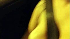 Brazilian Brunette Shows Big Tits In São Paulo Traffic