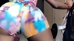 ebony booty twerk compilation featuring dayshiae's sensual moves