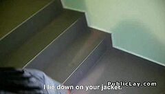 Euro Babe Banged Publicly In Pov