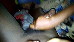 Hot handjob till he cums