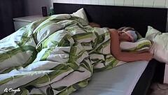 Husband Wakes Wife with Fingers and Dick