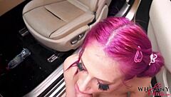 Skinny Cute Teen 18+ Evilyn Jezebel Sucks Big Cock In Public And Gets Her Pussy Pounded Hard On The Car - Whornyfilms Com