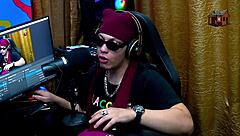 Kiara Blay Enjoys Studio Toys Almost Inserting Into Pussy In Podcast Barraco Complete In Sheer Red