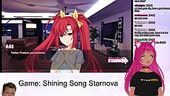 vtuber lewdneko plays shining song starnova aki route part 2