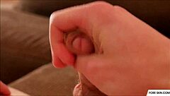 hot gay uncut cock, want a handjob?