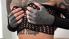 Powerful Gang Blacks African Fucking Tattooed Skinny Babe Hard!