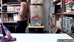 Kitty Carrera Deep Throats LP Officer's Big Cock Before Fucking