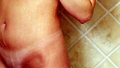 Teen Blonde Enjoys A Sensual Shower