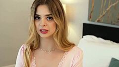 Molly little's petite ass smashed hard by monster cock in garage