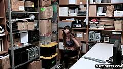 Kitty Carrera Deep Throats LP Officer's Big Cock Before Fucking