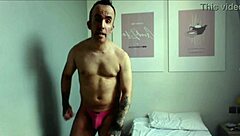 Hey, check out this horny boy's solo cam with a big ass