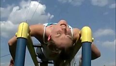 let's look for easter eggs out back together.