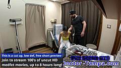 Doctor Tampa Examines Virgin Orphan Aria Nicole in Hospital
