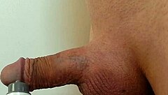 wow, that circumcised cock is getting stimulated and growing so big! 😍