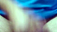 I aggressively wank my huge cock solo until cumshot moaning