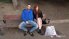 brads girlfriend loves public blowjobs and proves it with doggystyle and cowgirl