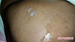 Ebony Wife Cheats With White Roommate's Monster Cock Cumshot