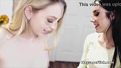 Teen Roommates Turn Massage Into Scissoring