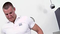 Naughty gay man sucks cock bareback orally