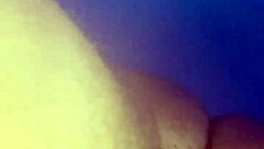 i gently enter my girlfriend's hairy pussy with care