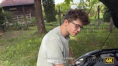 Hunt4k Blonde Watches Big Cock Fucking