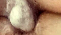 i gently enter my girlfriend's hairy pussy with care