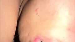 She continues to suck my semen after I have a big black cock orgasm