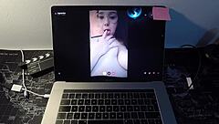 Spanish MILF actress Leyva Hot fucks fan on webcam