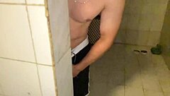 Beautiful woman tempt me in the kitchen and gives me deepthroat blow job and ass fuck