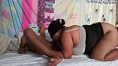 Fucking my big boobs Filipina neighbor dog style scandal