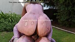 Xoli Mfeka Easter Edition Outdoor Shower Scene