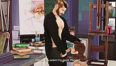 Peggy And Steve In Intense 3D Hentai Sex