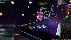 Yessicahotwife dancing in the club