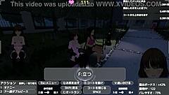 Sereka exposes in naked coat outdoors.