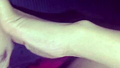 She is pussy fingering boyfriend front