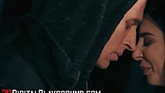 Michael vegas and joanna angel in a scene where you will regret it