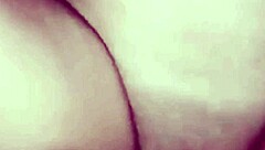 Beautiful amateur couple makes love passionately