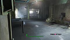 Is this fallout 4 gay sex scene with nude girl?