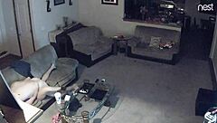Wife Caught Cheating on Hidden Cam in Homemade Old Footage with Cuckold Twist