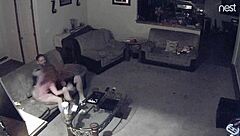 Wife Caught Cheating on Hidden Cam in Homemade Old Footage with Cuckold Twist