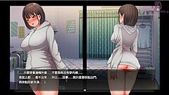 In night walk 4, she goes to the convenience store with naked lower body, excited to climax.