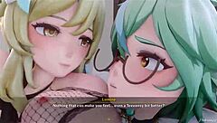 Why Is Pinksama’s Night in Mondstadt So Wildly Futanari?