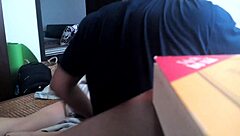 Whoa! Vietnamese boyfriend sets up hidden cam for sneaky action!