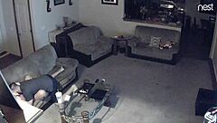 Wife Caught Cheating on Hidden Cam in Homemade Old Footage with Cuckold Twist