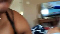 Bitch loves cock and sucks it well
