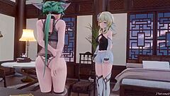 Why Is Pinksama’s Night in Mondstadt So Wildly Futanari?