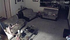 Wife Caught Cheating on Hidden Cam in Homemade Old Footage with Cuckold Twist