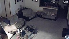 Wife Caught Cheating on Hidden Cam in Homemade Old Footage with Cuckold Twist